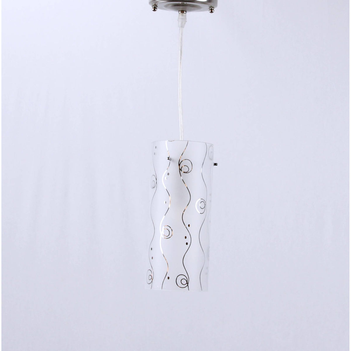 LAMP. TECHO NIQUEL SATINADO 1L E27 60W