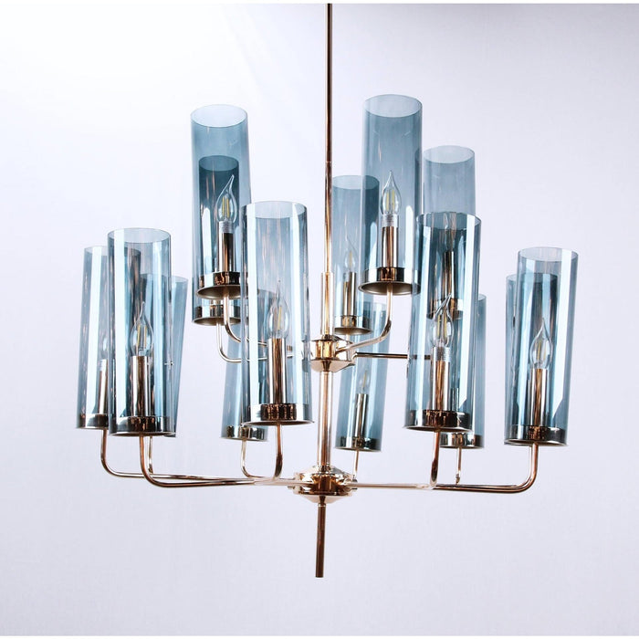 LAMP. TECHO DORADO 15L E14 40W