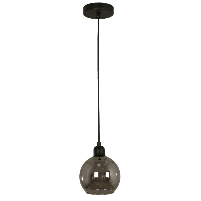 LAMP. COLGANTE NEGRO 1L E27 40W