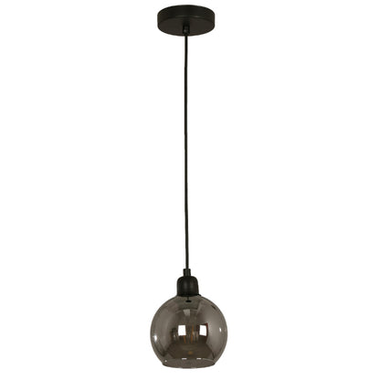 LAMP. COLGANTE NEGRO 1L E27 40W