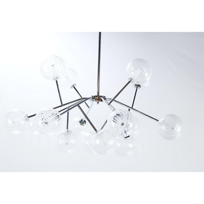 LAMP. LED TECHO CROMO 38W 100-240V 3000K