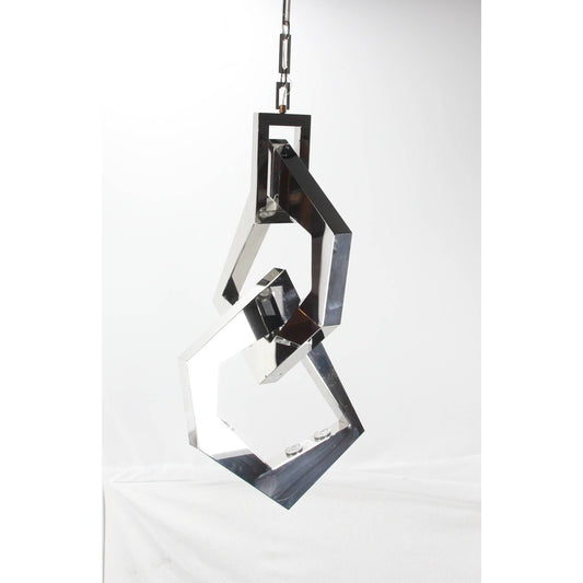LAMP. TECHO PLATEADO 8L GU10 50W (I/B)