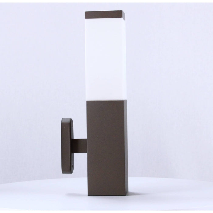 LAMP. EXT. PARED CHOCOLATE 1L E27 40W