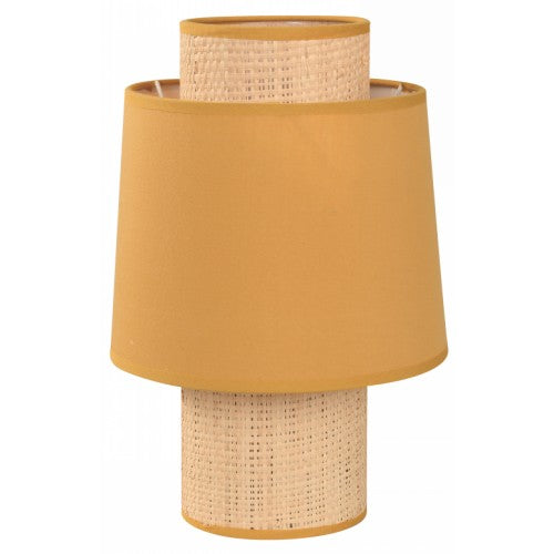 LAMP. DE MESA AMARILLO 1L E27 10W