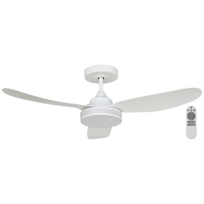 VENTILADOR LED DE TECHO BLC DC 42" 25W 2700/4000/6500K DIM. CCT TEMP./LUMENS/RGB C/R