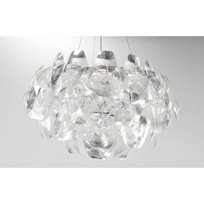 LAMP. TECHO CROMO 9L E27 60W