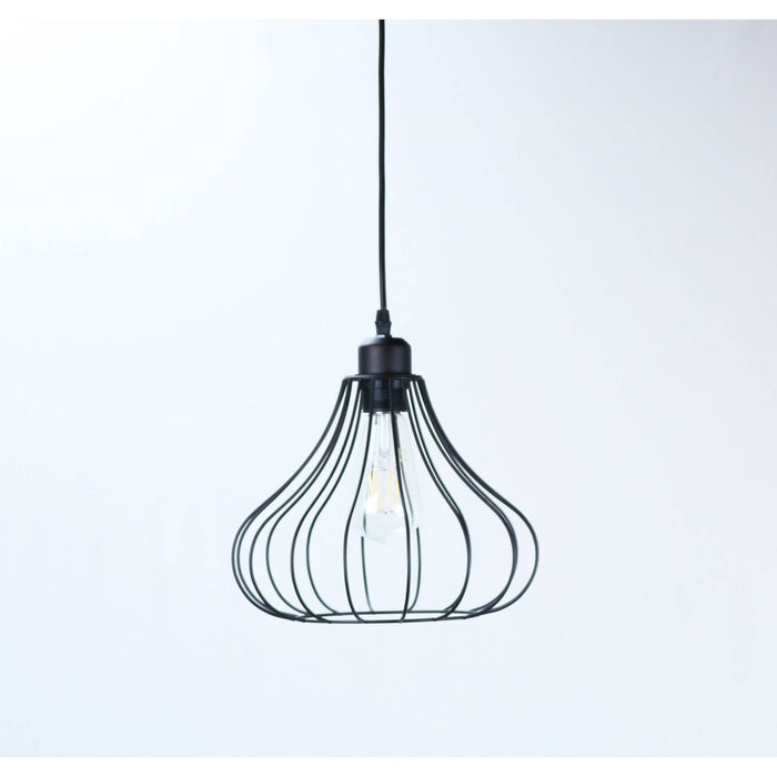 LAMP. TECHO OXIDO 1L E27 60W
