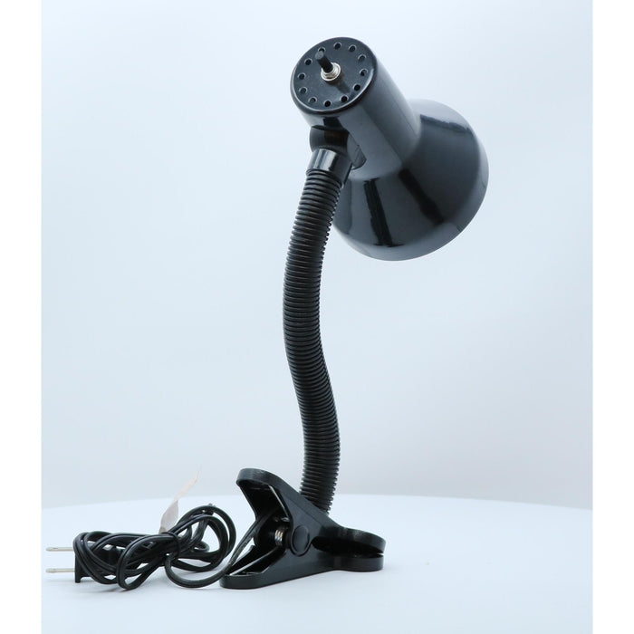 LAMP. ESCRITORIO DE HORQUILLA NEGRO 1L E27 40W