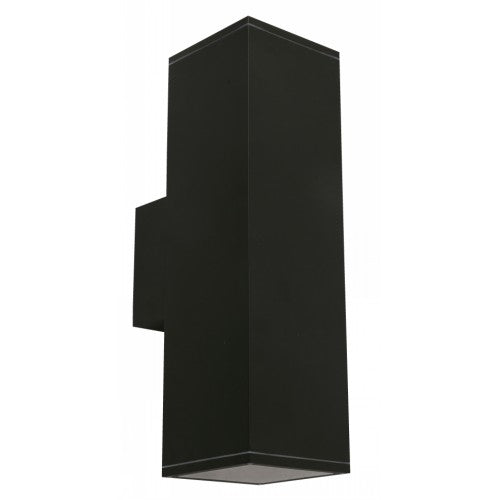 Lámpara Exterior  Pared Negro 2L E27 75W