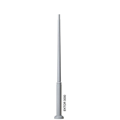 LAMP. EXT. POSTE EKTOR 3000 GRIS FUMAGALLI