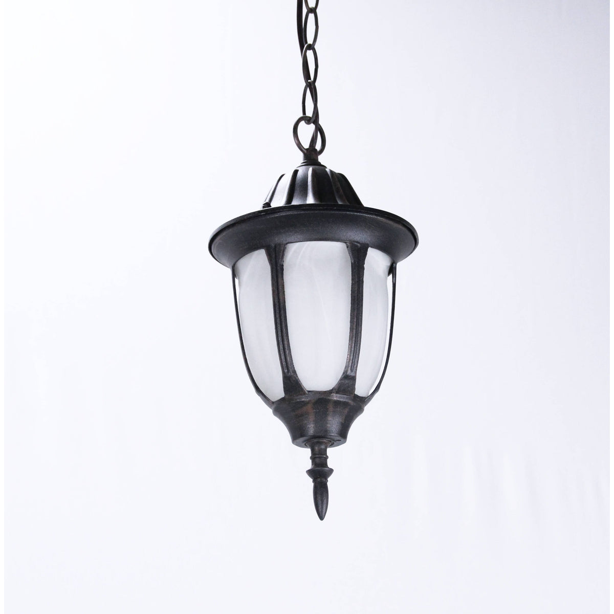 LAMP. EXT. COLGANTE NEGRO 1L E27 60W (CONVERTIBLE)