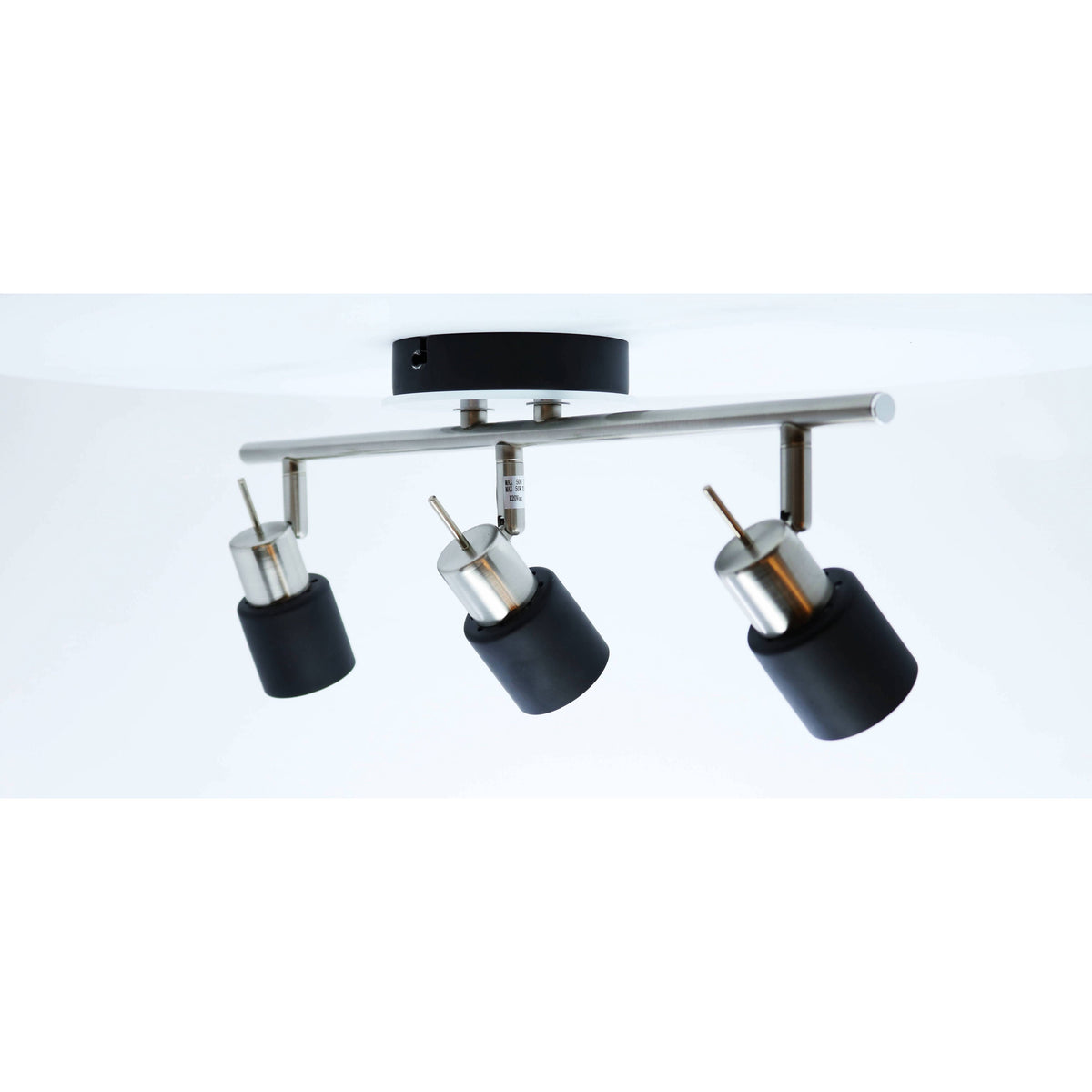LAMP.TECHO NIQUEL SATINADO 3L GZ10 50W N/B