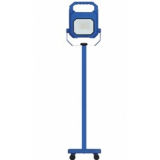 LAMP. LED EXT. REFLECTOR AZUL Y NEGRO 5W 3.7V 4000K RECARCABLE