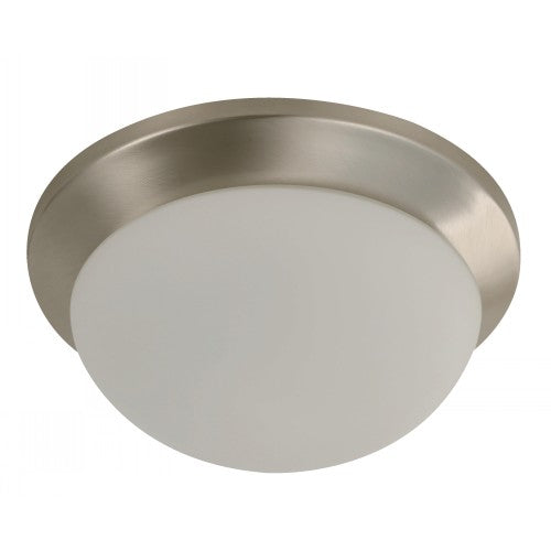 LAMP. TECHO NIQUEL SATINADO 1L E27 40W