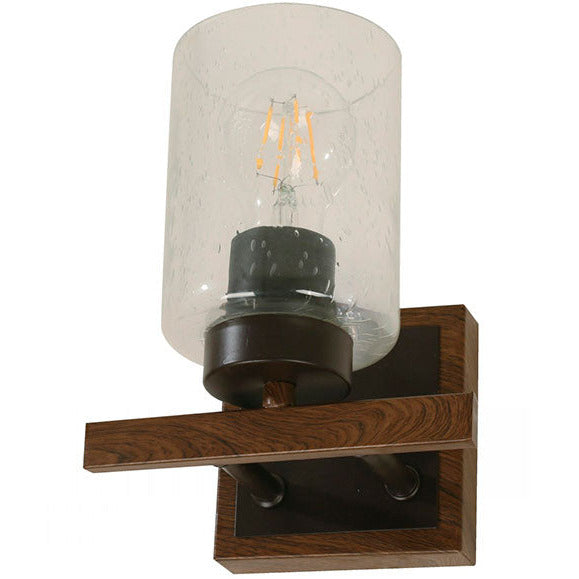LAMP. PARED CHOCOLATE 1L E27 40W