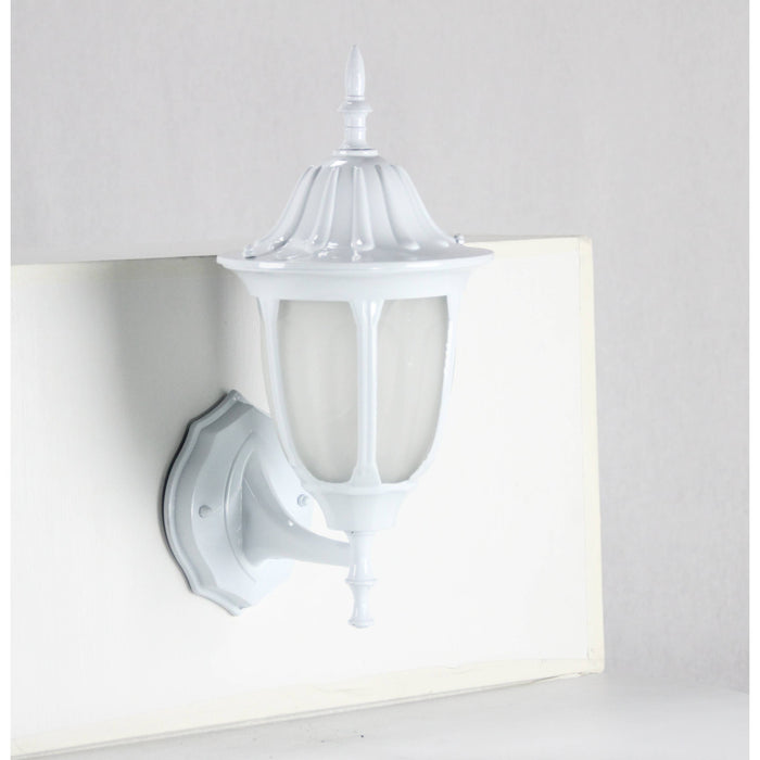 LAMP. EXT. PARED BLANCO 1L E27 60W