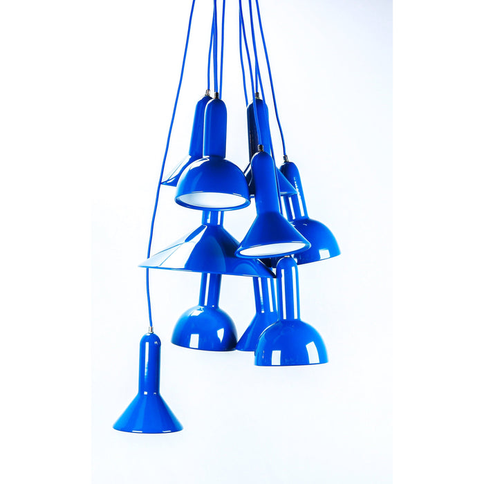 Lámpara Techo Azul 10L E27 40W