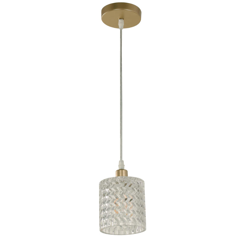 LAMP. TECHO DORADO 1L E14 40W