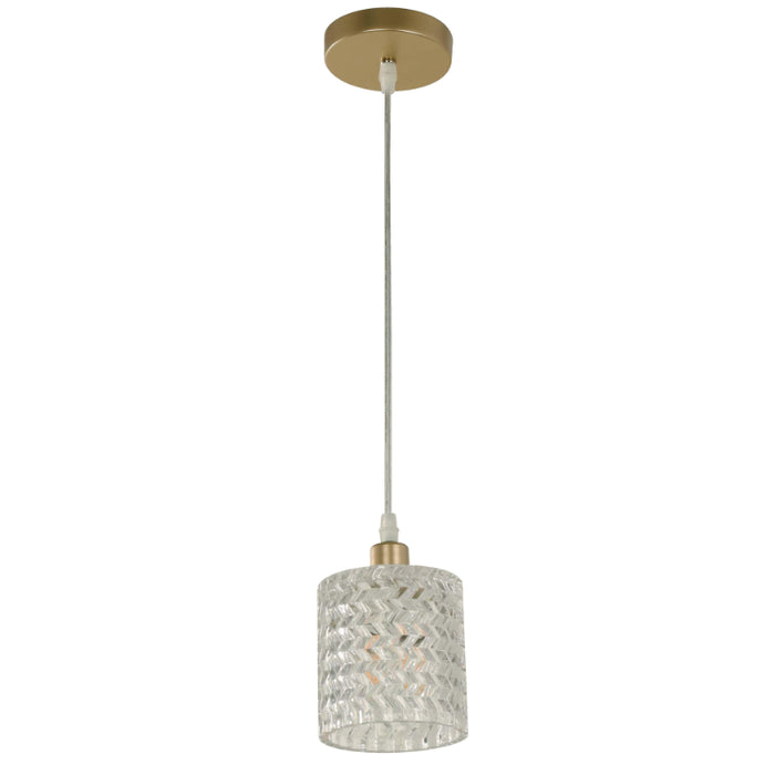 LAMP. TECHO DORADO 1L E14 40W