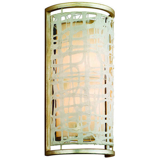 LAMP. APLIQUE KYOTO MEDIANO PLATEADO 2L E26 40W