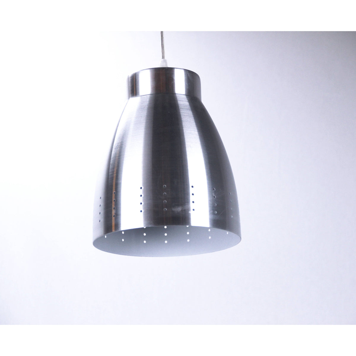 LAMP. COLGANTE CROMO 1L E27 60W