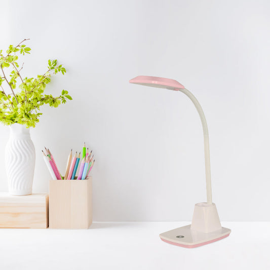 LAMP. LED ESCRITORIO ROSADO 1L 4W 100-240V 6000K (ATENUABLE, TOQUE)