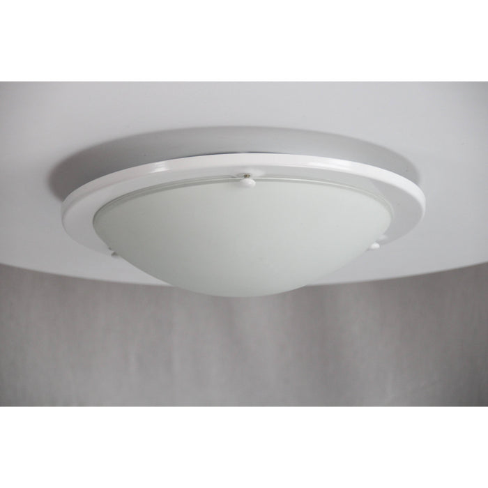 LAMP. TECHO BLANCO 1L E27 60W