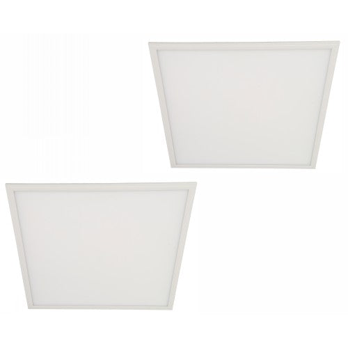 LAMP. LED TECHO BLANCO 40W 6000K 2PZAS ATENUABLE