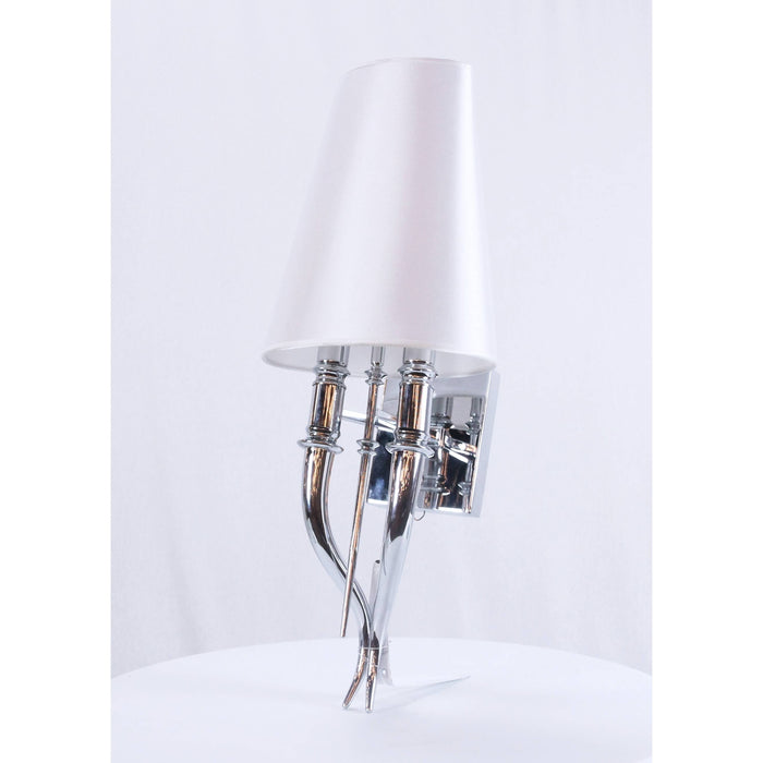 LAMP. PARED CROMO 2L E14 11W