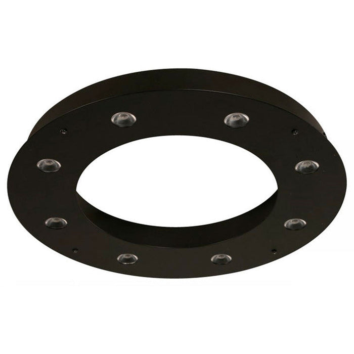 Lámpara Led Techo Negro 12W 120V 3000K (Atenuable)