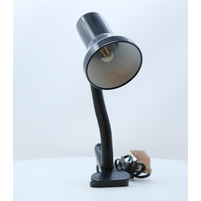 LAMP. ESCRITORIO DE HORQUILLA NEGRO 1L E27 40W