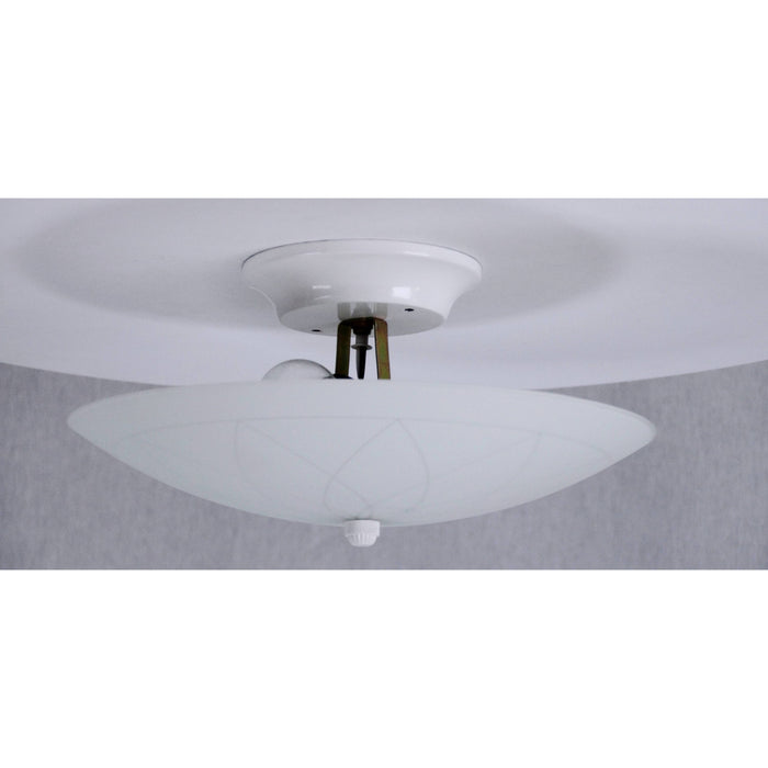 LAMP. TECHO BLANCO 2L E27 60W