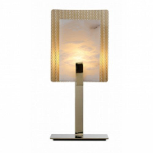 LAMP. DE MESA DORADO 1L G9 3W