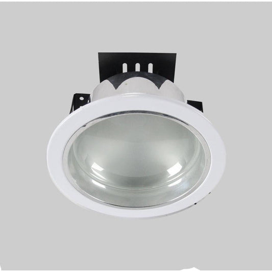 LAMP.TECHO.E27*2L 25W MAX(N/B) ACAB. BLANCO