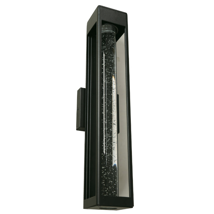 LAMP. LED EXT. PARED NEGRO  11W 110-240V 4000K