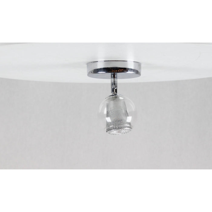 LAMP. TECHO CROMO 1L GU10 50W