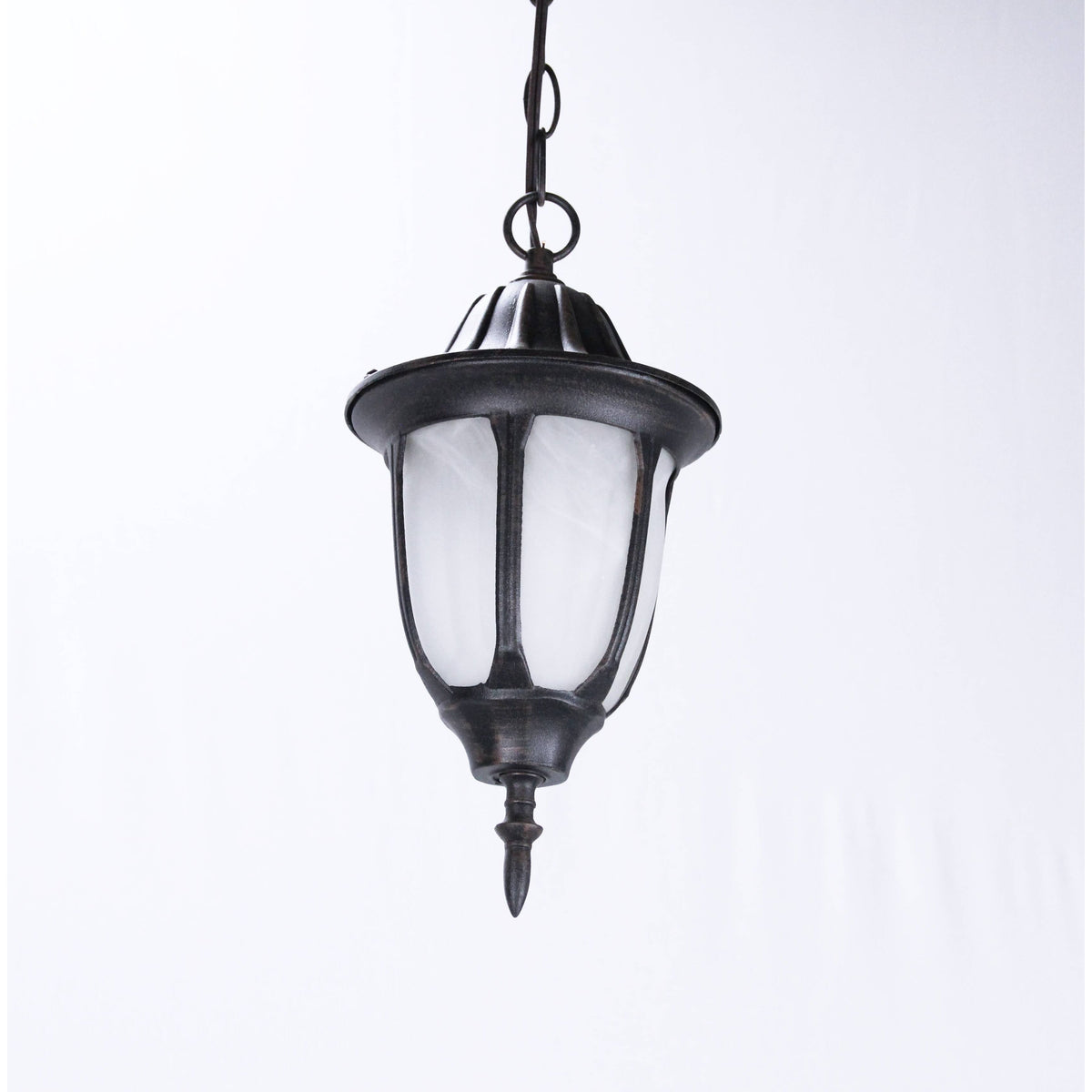 LAMP. EXT. COLGANTE NEGRO 1L E27 60W (CONVERTIBLE)