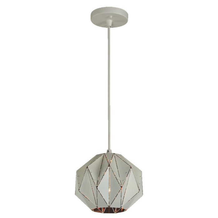 Lámpara Colgante Blanco 1L E26 60W