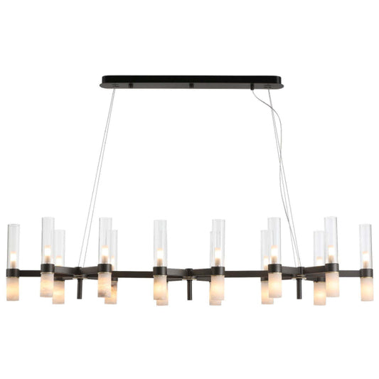 LAMP. COLGANTE NEGRO 28L G9 3W