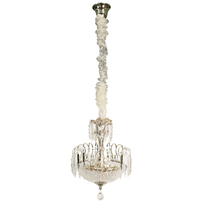 LAMP. COLGANTE DORADO 3L E14 40W