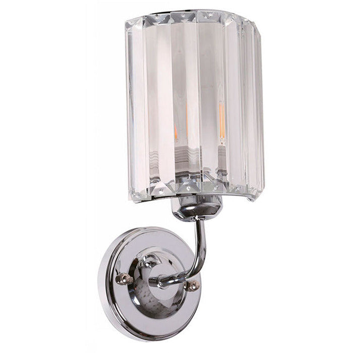 LAMP. PARED CROMO 1L E27 40W