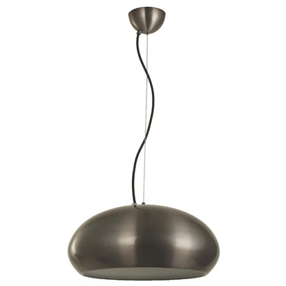 Lámpara Colgante Gris 3L E27 60W