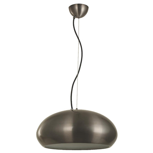 Lámpara Colgante Gris 3L E27 60W