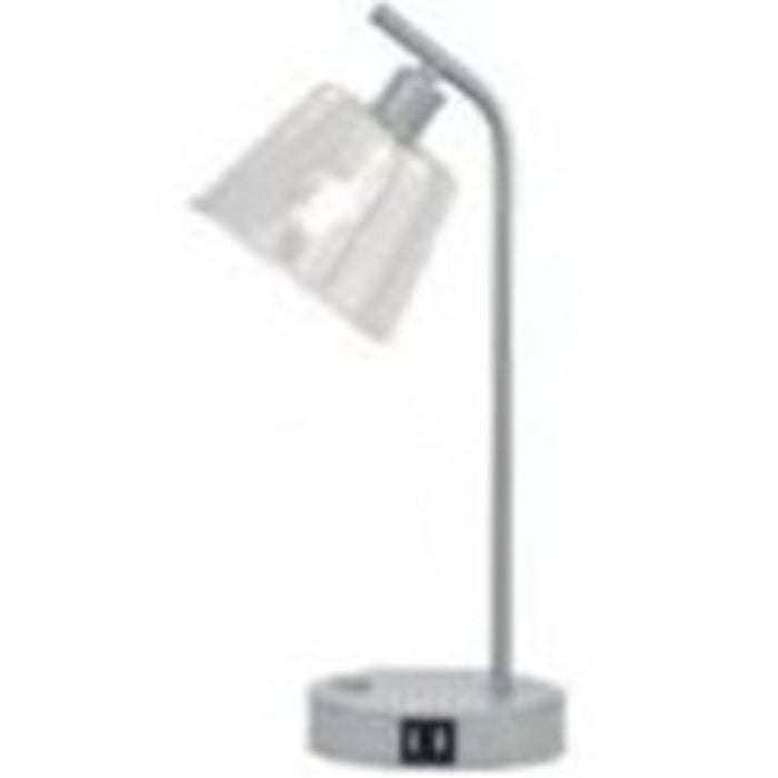 LAMP. MESA GRIS 1L E14 25W