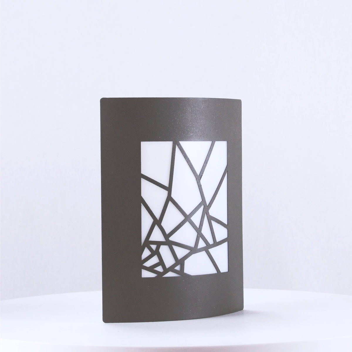 LAMP. EXT. PARED CHOCOLATE 1L E27 40W