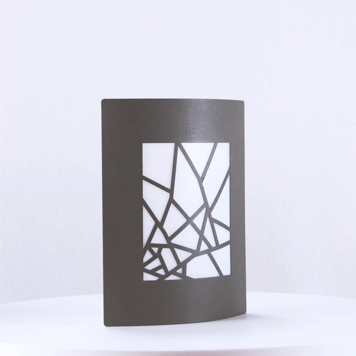 LAMP. EXT. PARED CHOCOLATE 1L E27 40W
