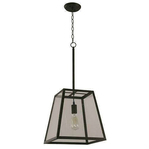 Lámpara Colgante Negro 1L E27 60W