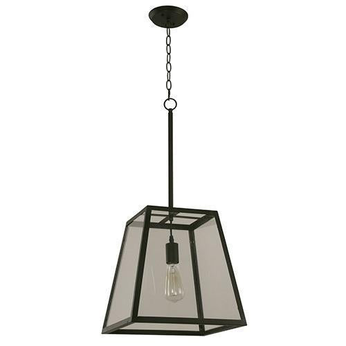 Lámpara Colgante Negro 1L E27 60W