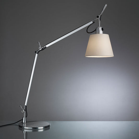 LAMP. MESA TOLOMEO GRIS 1L E26 75W