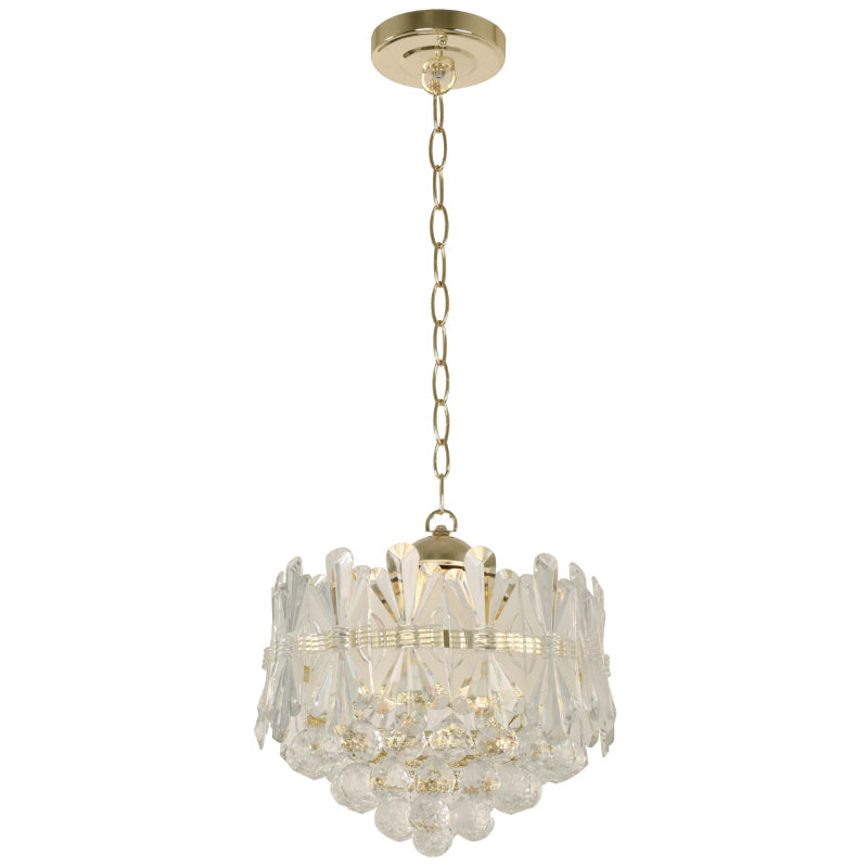 LAMP. COLGANTE BRONCE PULIDO 2L E27 60W
